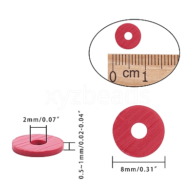 Handmade Polymer Clay Beads CLAY-PH0001-10-1