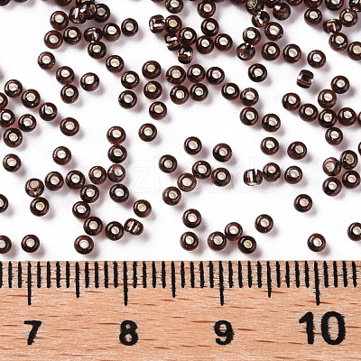 11/0 Grade A Transparent Glass Seed Beads X-SEED-Q007-F58-1
