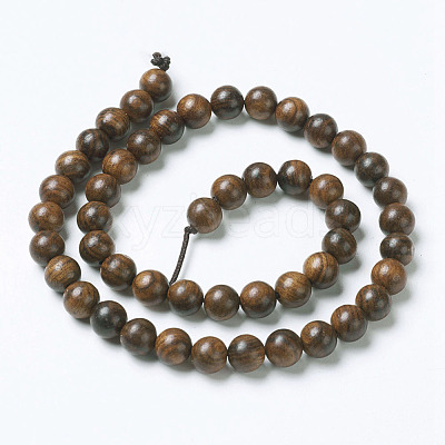 Natural Wood Beads WOOD-J001-01-8mm-1