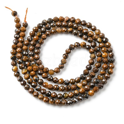 Natural Tiger Eye Beads Strands G-M399-03A-1