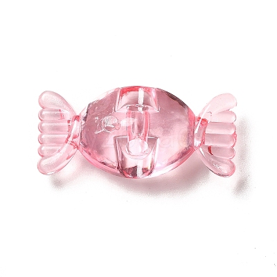 Transparent Acrylic Beads TACR-P003-04-1