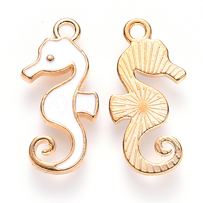 Alloy Enamel Pendants X-ENAM-S121-037A-1