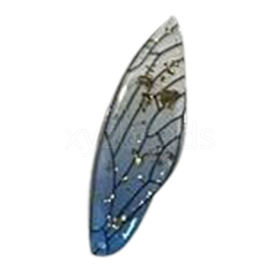Transparent Resin Big Pendants RESI-TAC0005-022A-13-1
