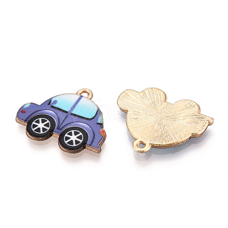 Printed Alloy Pendants ENAM-N056-223E-1