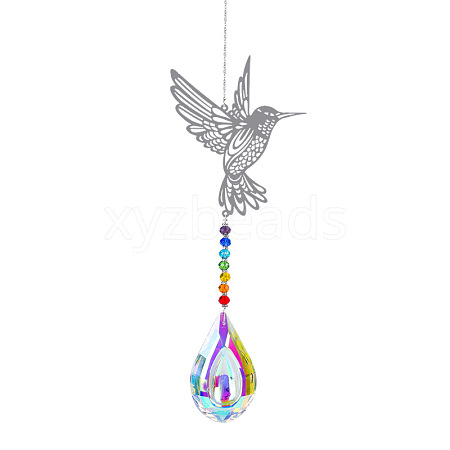 Metal Big Pendant Decorations X-HJEW-PW0001-007B-1