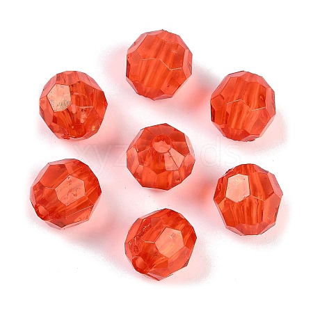 Transparent Acrylic Beads OACR-Q015-02G-1