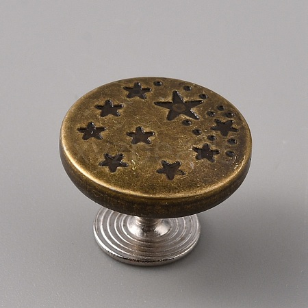 Zinc Alloy Scalable & Removable Button Pins for Jeans FIND-WH0034-92AB-02-1
