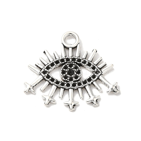 Tibetan Style Alloy Pendants PALLOY-O002-07AS-1