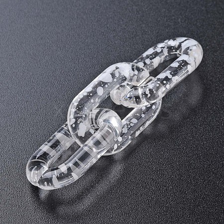 Transparent Acrylic Linking Rings OACR-N009-013A-04-1