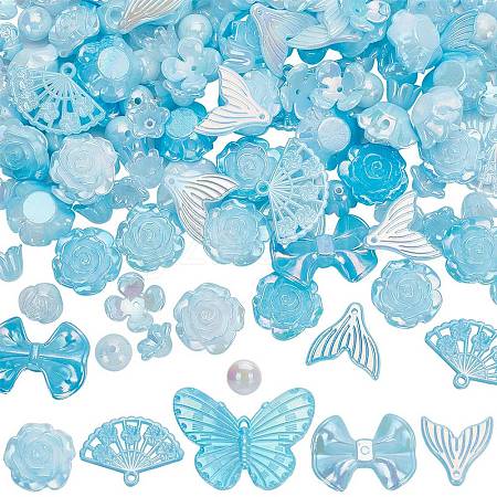 100G Plastic Pendants & Beads & Decoden Cabochons OHAR-SC0002-99C-1