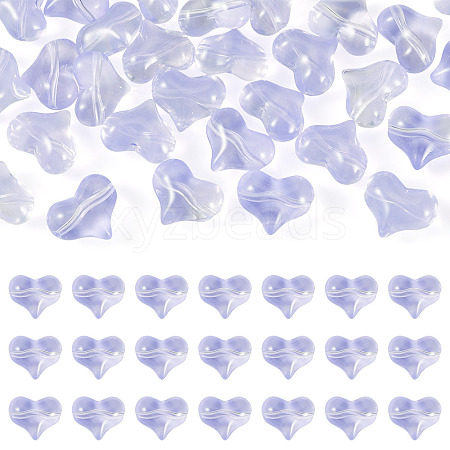 30Pcs Transparent Glass Beads GLAA-TADJ0001-02D-1