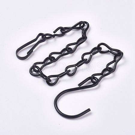 Iron Hanging Chains AJEW-WH0109-78-1