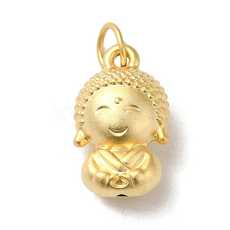 925 Sterling Silver Buddha Charms STER-K180-07G-1