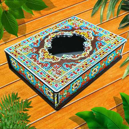 DIY Diamond Jewelry Box Kits DIAM-PW0001-084A-1