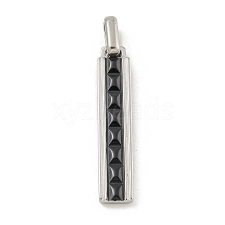 304 Stainless Steel Pendants STAS-F307-13EB-1