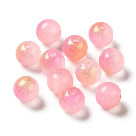 Transparent Acrylic Beads OACR-Z006-03G-1