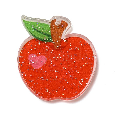 Teachers's Day Acrylic Pendants OACR-O007-03D-1