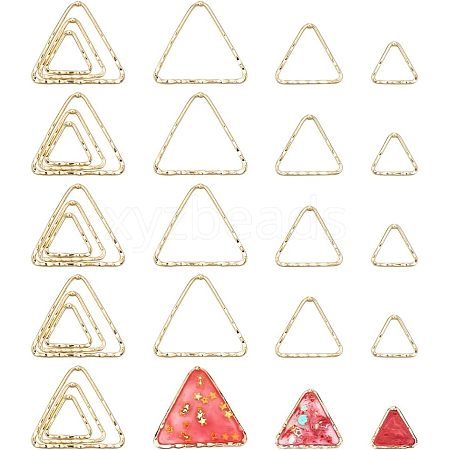 CHGCRAFT 30Pcs 3 Style Alloy Pendants FIND-CA0006-02-1