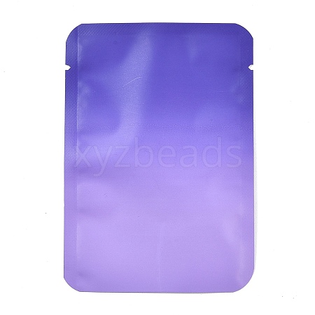 Two Tone Rectangle Plastic Zip Lock Gift Bags OPP-C003-01A-04-1