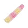 Gradient Color Baking Painted Glass Bead Strands DGLA-A039-T4mm-A01-1