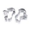 Tarnish Resistant 304 Stainless Steel Puppy Cookie Cutters DIY-E012-11-2