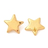 304 Stainless Steel Star Stud Earrings EJEW-Q011-03G-2