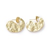 Brass Stud Earrings EJEW-L234-38G-1