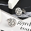 304 Stainless Steel Stud Earrings for Women EJEW-F351-03P-3