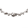 Tarnish Resistant 304 Stainless Steel Dolphin Link Bracelets BJEW-O076-03P-2