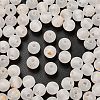 Frosted Transparent Acrylic Beads OACR-F013-13-3