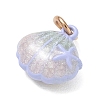 Alloy Enamel Pendants AL-CBA7219-02B-2