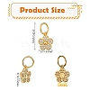 5Pcs Brass Micro Pave Clear Cubic Zirconia Charms ZIRC-SZ0001-99-2