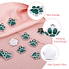 Alloy Enamel Charms X-ENAM-TAC0001-05B-15