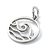 Non-Tarnish 304 Stainless Steel Charms STAS-C097-63P-2