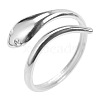 Vintage Stainless Steel Snake Couple Ring LV1514-1-1