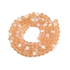 Transparent Glass Beads Strands EGLA-A044-T6mm-MB23-3