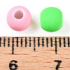 Spray Painted Acrylic Beads ACRP-N003-04A-M-3