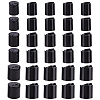 BENECREAT 30Pcs 3 Style PP Plastic Press Caps AJEW-BC0003-83A-1