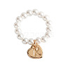 Plastic Imitation Pearl & Alloy Finger Rings FS-WG241E1-08-1