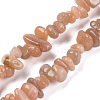 Natural Multi-Moonstone Chip Beads Strands X-G-M205-19A-4