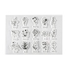 Silicone Stamps X-DIY-K021-A01-1