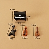 Resin Musical Instrument Miniature Ornaments PW-WG6CCBD-01-3