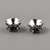 Tibetan Style Alloy Bead Caps FIND-WH0291-09B-AS-1