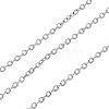 Non-Tarnish 304 Stainless Steel Cable Chains X-CHS-Q001-10-100m-1