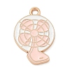 Alloy Enamel Pendants ENAM-A008-11KCG-02-1