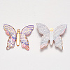 Transparent Acrylic Pendants LS-TACR-R140-06G-2