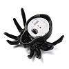 Halloween Resin Spider with Scary Eyeball LED Light Figurines Ornament AJEW-Z036-01A-4