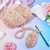 Super Bulky Faux Mink Fur Polyester Yarn YCOR-TAC0001-02C-5