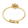 Daisy Enamel Finger Rings RJEW-M023-01G-3