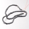 Non-magnetic Synthetic Hematite Beads Strands G-F300-23A-F09-2